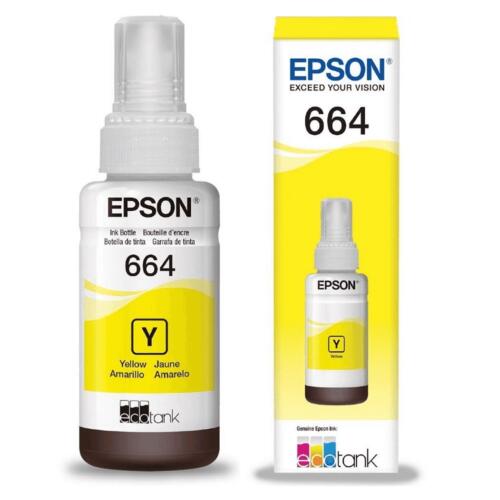 Refil de Tinta T 664 Epson T664420-AL Amarelo 16876