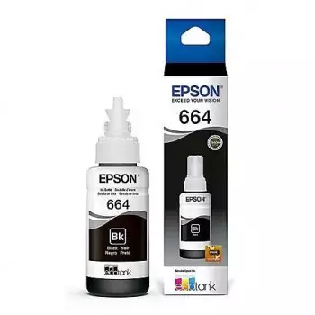 Refil de Tinta T 664 Epson T664120-AL Preto