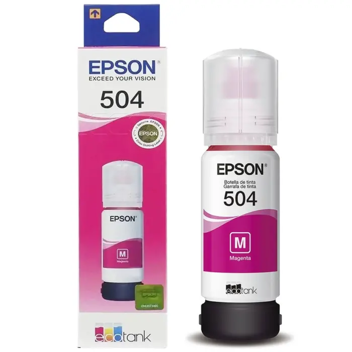 Refil de Tinta 504 Epson T504320-AL Magenta